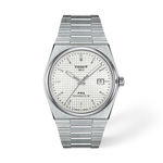 Tissot PRX 40mm の正面図・影あり