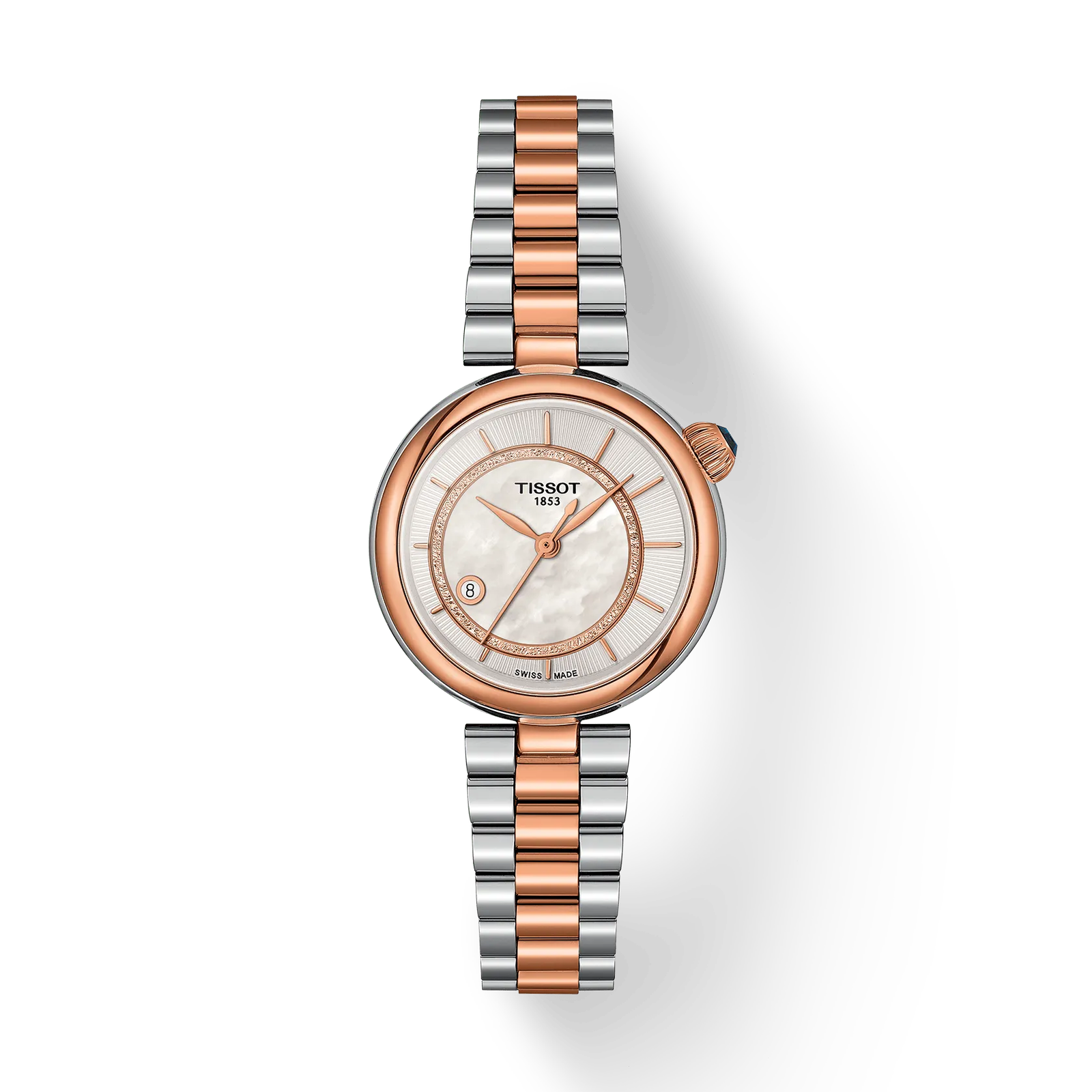 White mother-of-pearl