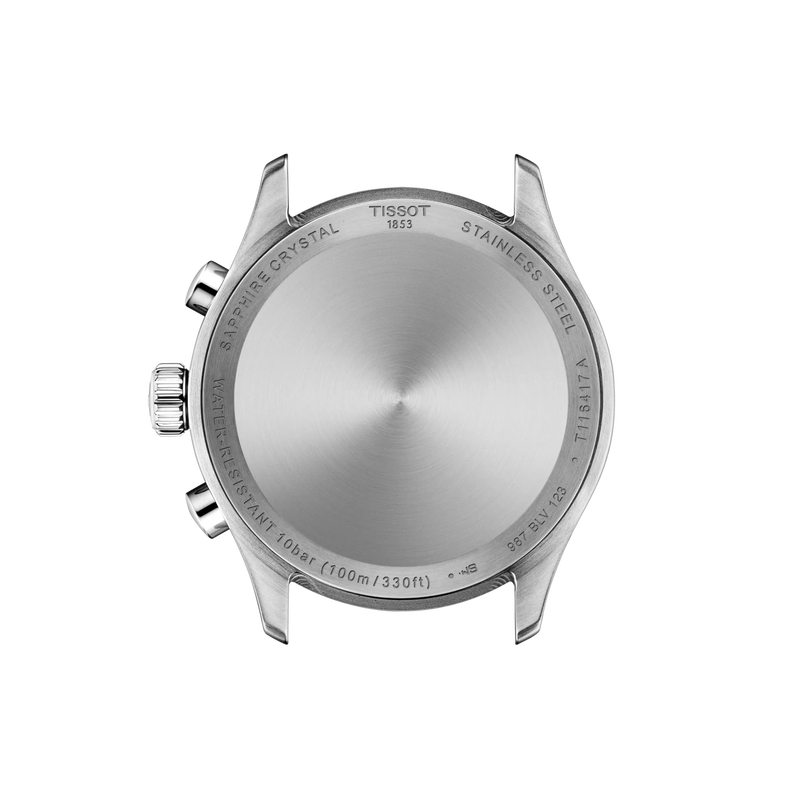 Back view of the watch case Tissot Chrono L 42mm