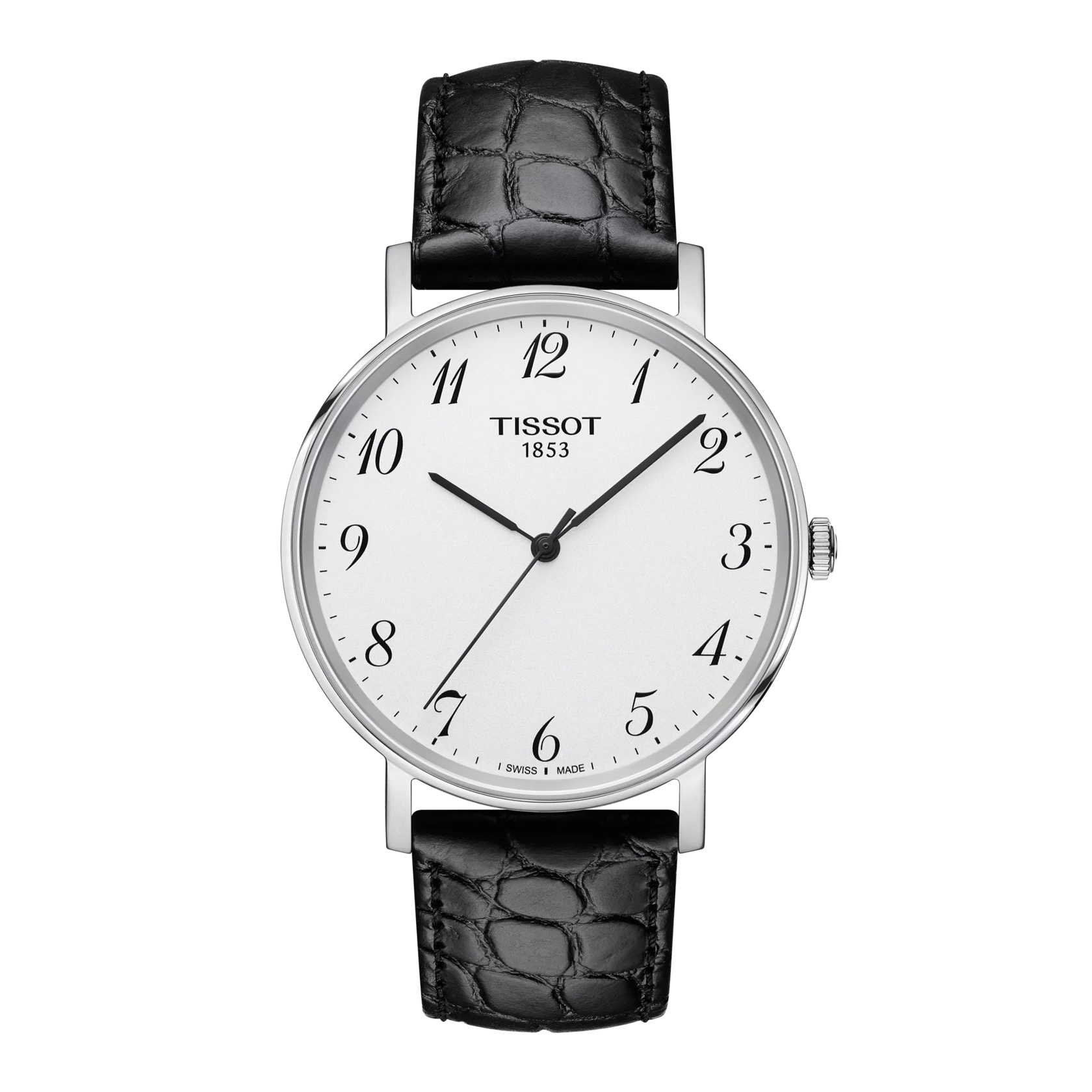 Front view of the watch Tissot Everytime 38mm