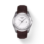 Front view of the watch Tissot Couturier with shadow