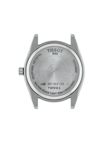 Back view of the watch case Tissot Gentleman 40mm