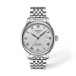 Vista frontal del reloj Tissot Le Locle 39.3mm con sombra