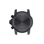 R&uuml;ckansicht des Geh&auml;uses der Uhr Tissot Supersport Chrono 45.5mm