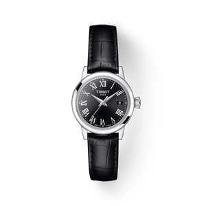 Front view of the watch Tissot Classic Dream 女錶 with shadow