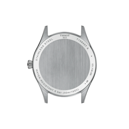 Back view of the watch case Tissot Classic Dream 40mm