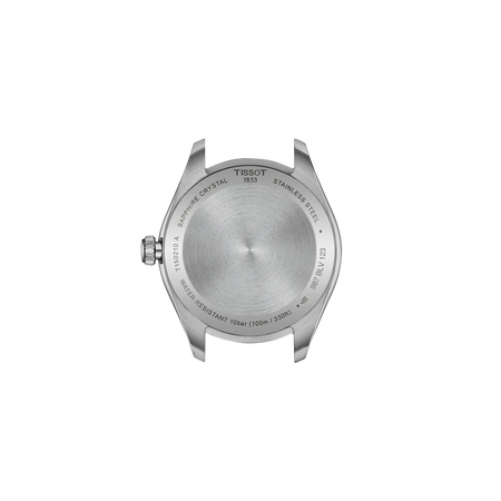 Back view of the watch case Tissot PR 100 34mm