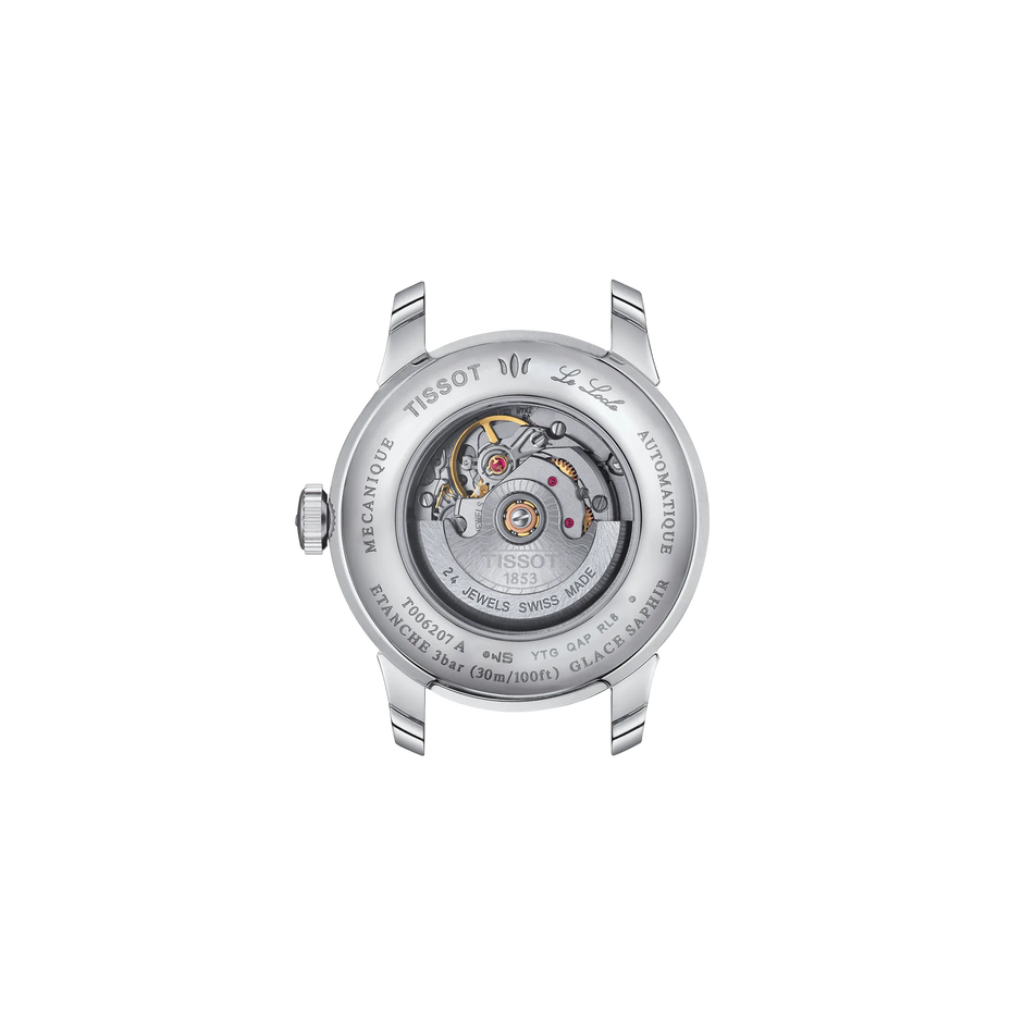 Back view of the watch case Tissot Le Locle 29mm