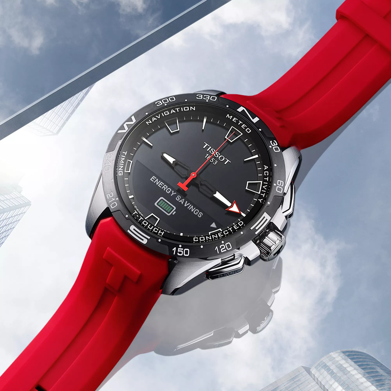 TISSOT T-タッチ コネクト ソーラー 47.5mm のカラー背景図