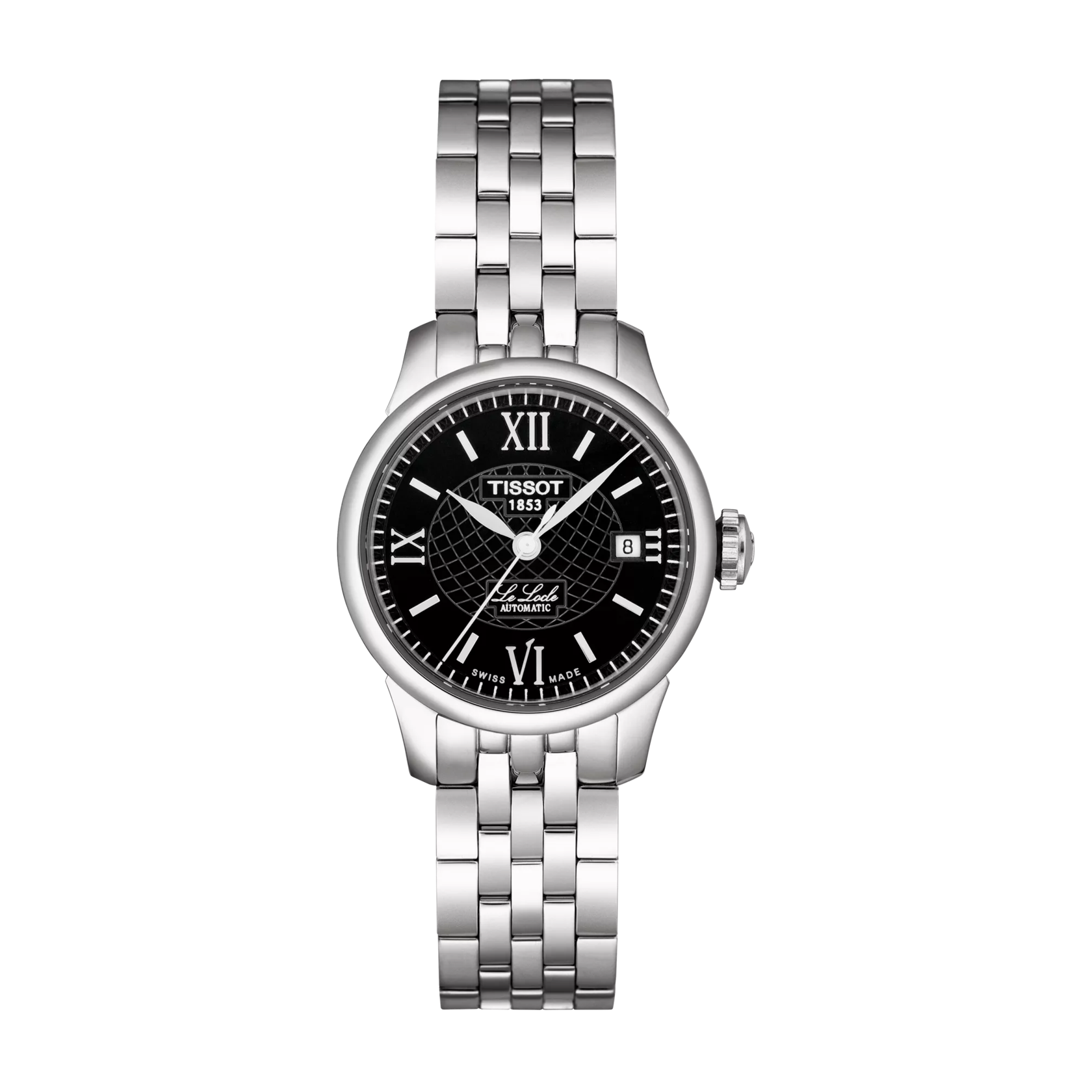 시계 전면 보기 티쏘 르로끌 오토매틱 스몰 레이디 (25.30)