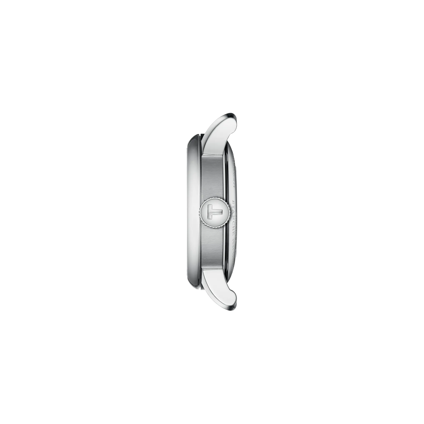 Profile view of the watch case Tissot Le Locle 29mm