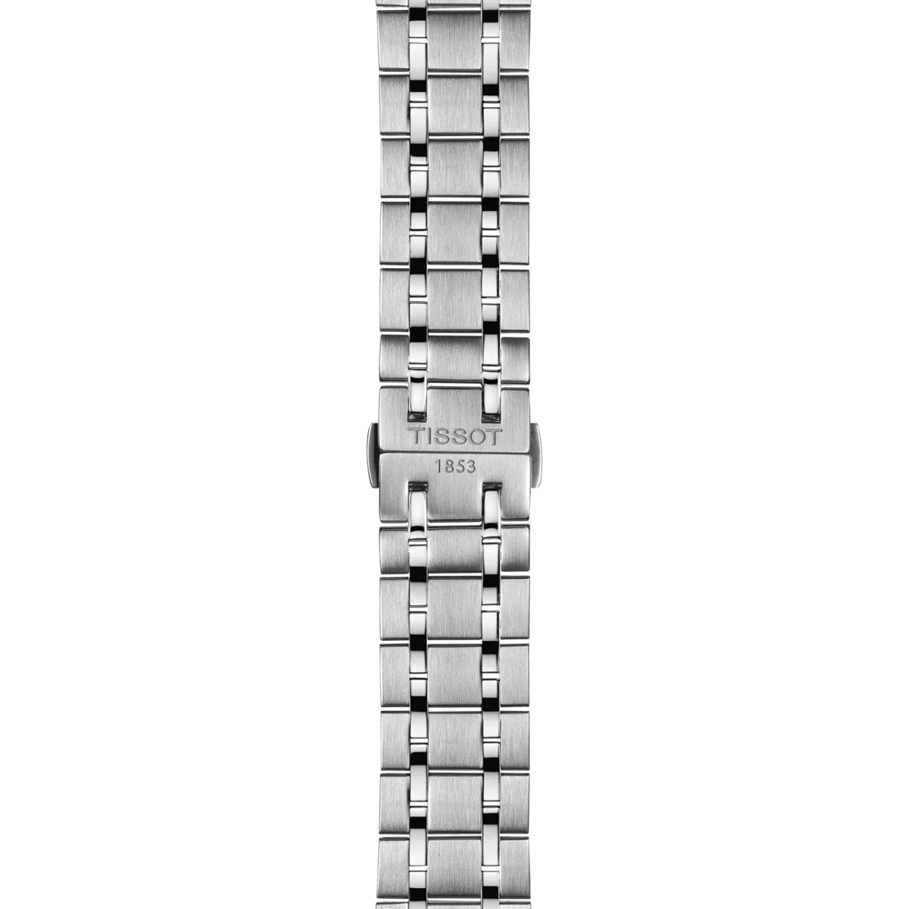 การซูมที่สายข้อมือของนาฬิกา Tissot Chemin des Tourelles Powermatic 80