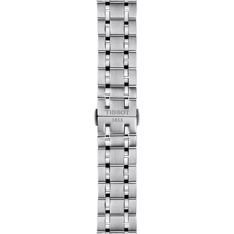 การซูมที่สายข้อมือของนาฬิกา Tissot Chemin des Tourelles Powermatic 80