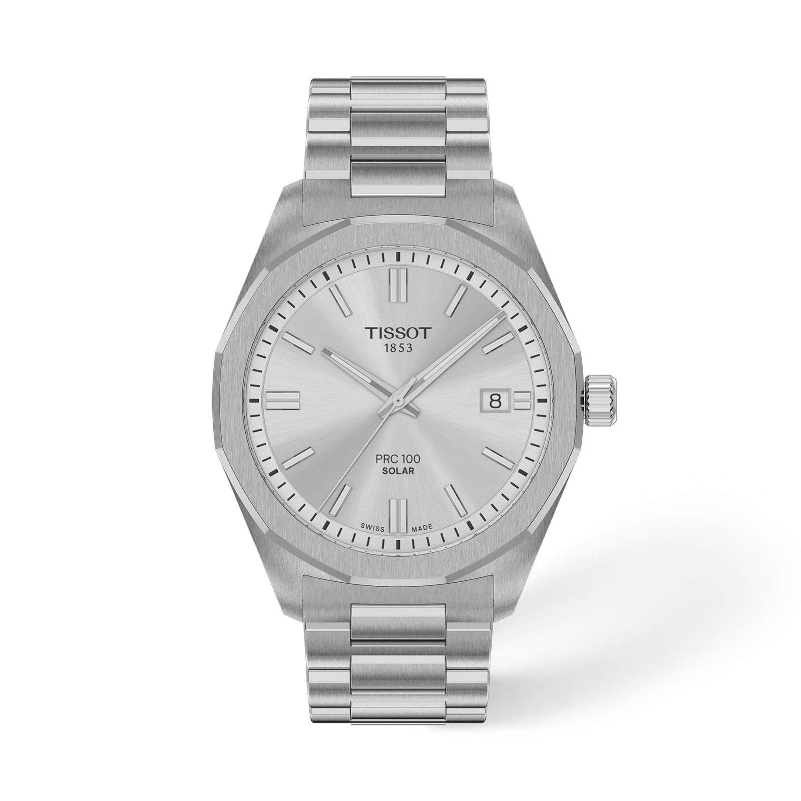 Tissot PRC 100 Solar — Silver