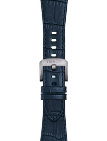 Zoom on Tissot Official Blue PRX 42mm leather strap