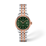 Front view of the watch Tissot Le Locle 29mm with shadow