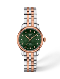 Front view of the watch Tissot Le Locle 29mm with shadow