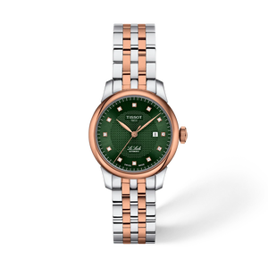 Front view of the watch Tissot Le Locle 29mm with shadow