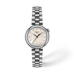 มุมมองด้านหน้าของนาฬิกา Tissot Desir 28mm พร้อมเงา