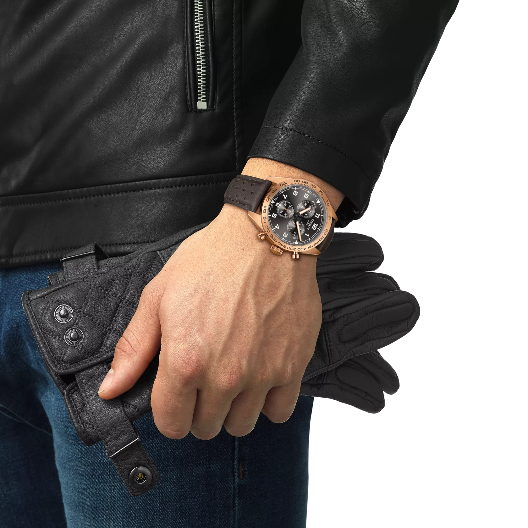 Simulazione dellorologio {0} su un polso