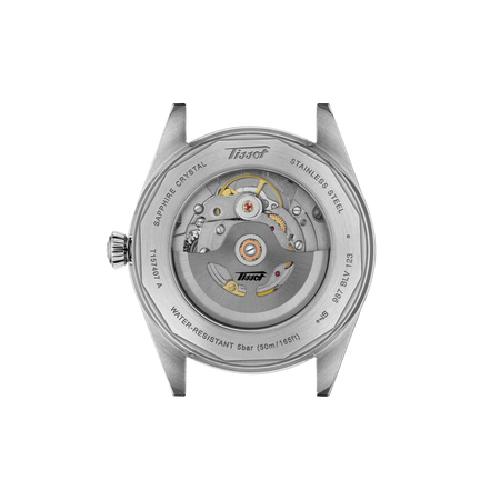 Back view of the watch case Tissot Visodate 39mm