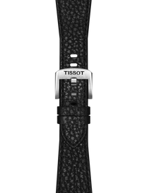 Zoom on Tissot Official Black PRX 35mm Leather Strap