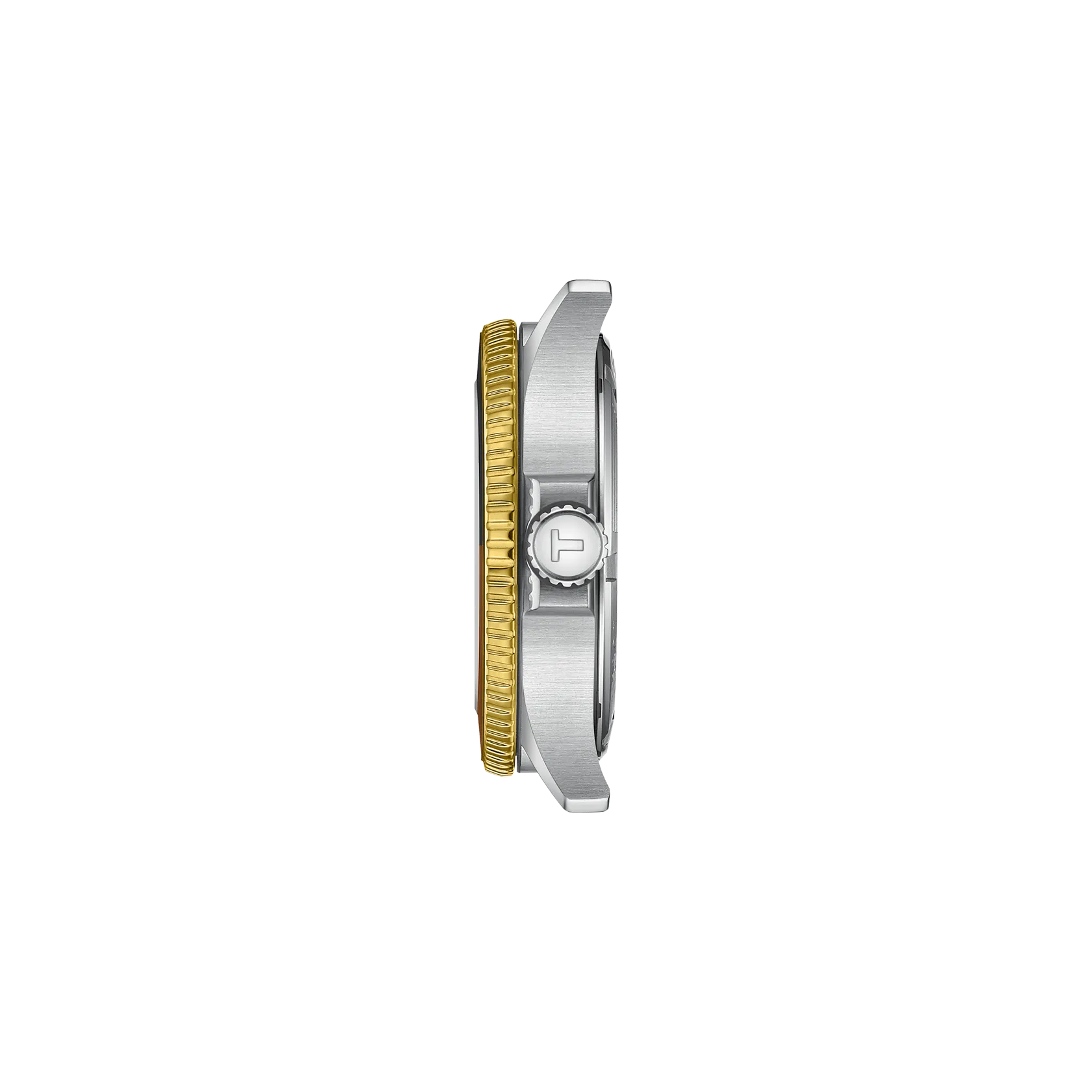 시계 케이스 프로필 보기 티쏘 씨스타 1000 쿼츠 GMT