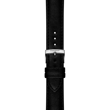Zoom sobre Correa oficial Tissot de piel sint&eacute;tica negra de 20 mm