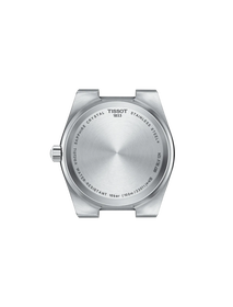 Back view of the watch case Tissot PRX 35mm