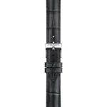 TISSOT グレー レザー ストラップ 16mmのズーム