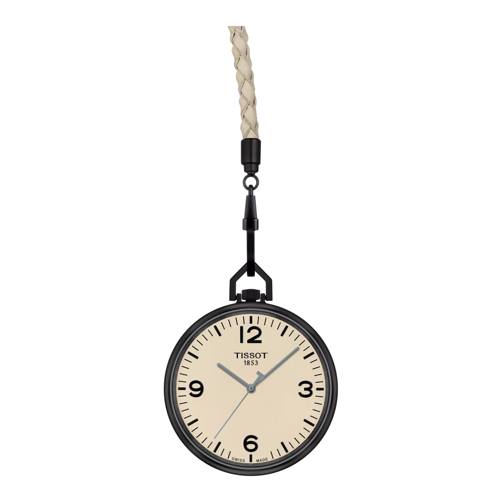 Front view of the watch Tissot Lepine