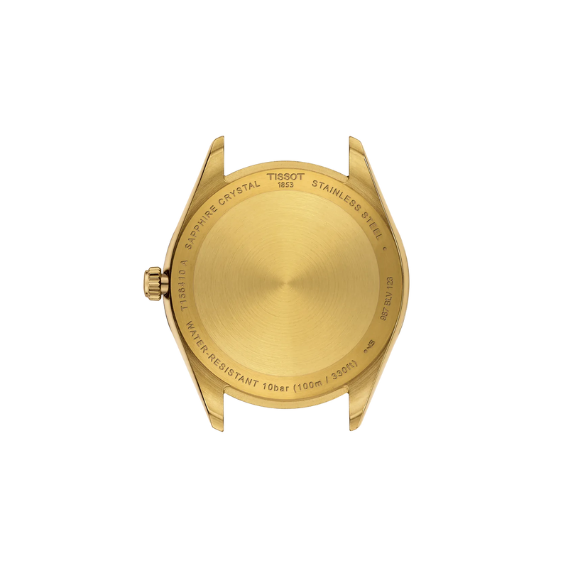 Back view of the watch case Tissot Ballade 40mm