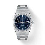 그림자가 있는 티쏘 PRX UFO 로봇 그랜다이저 40mm 시계의 전면 보기