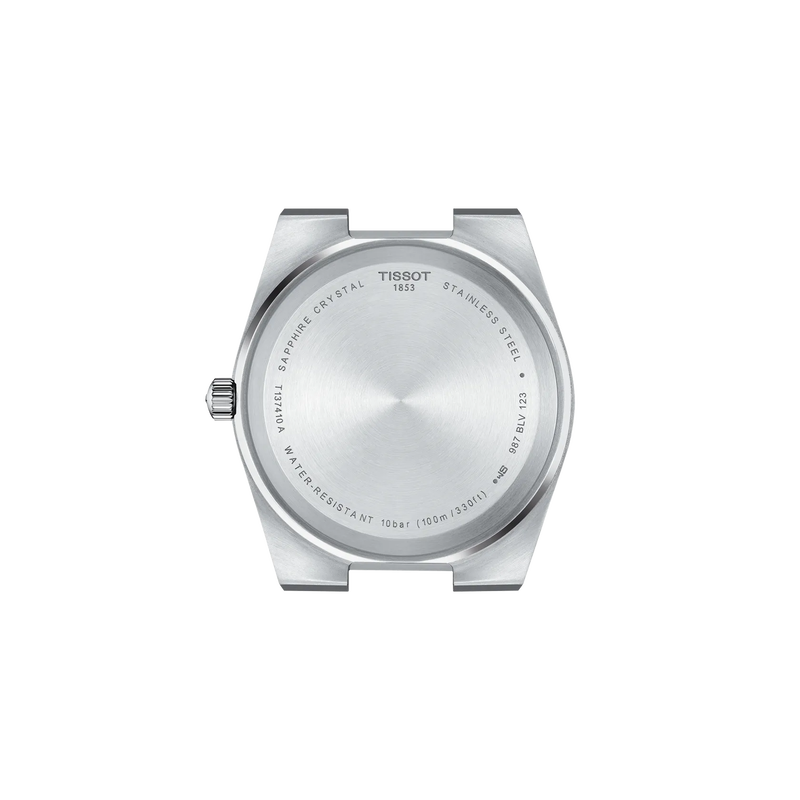Back view of the watch case Tissot PRX 40mm