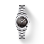Front view of the watch Tissot T-My Lady Automatic with shadow