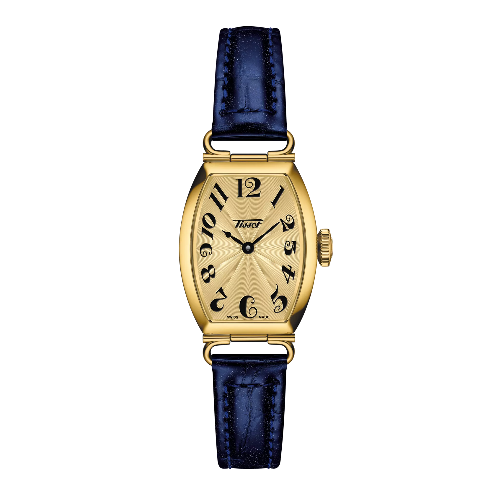 Front view of the watch Tissot Heritage Porto Small lady