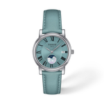 Vorderansicht der Uhr Tissot Carson Premium 32mm mit Schatten