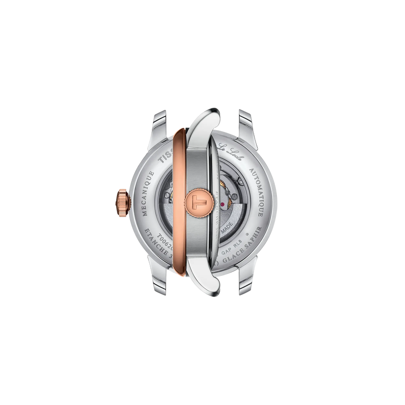 Profile view of the watch case Tissot Le Locle 29mm