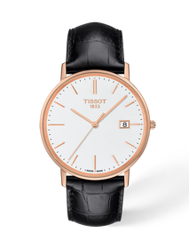 vista frontale dellorologio {0} con ombra