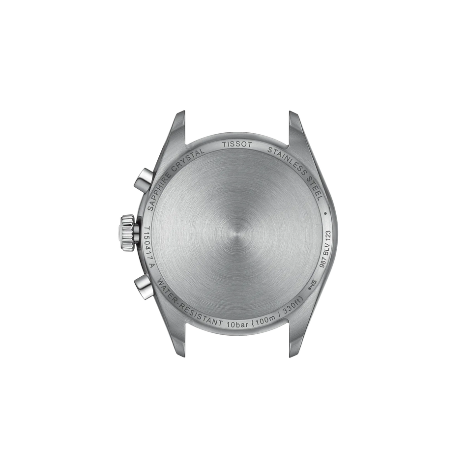 Rückansicht des Gehäuses der Uhr Tissot PR 100 40mm
