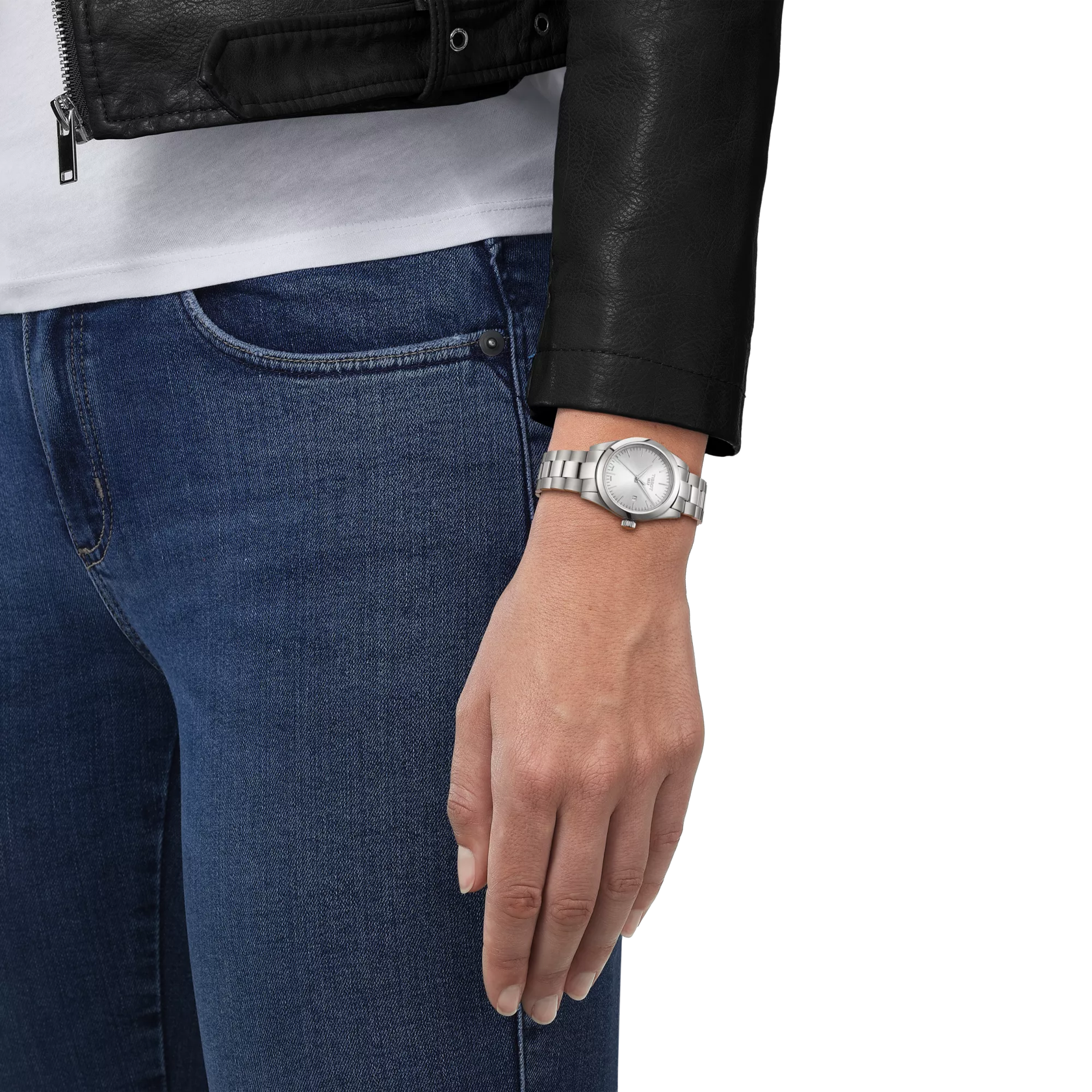 Simulation of the watch Tissot T-My Lady on a wrist
