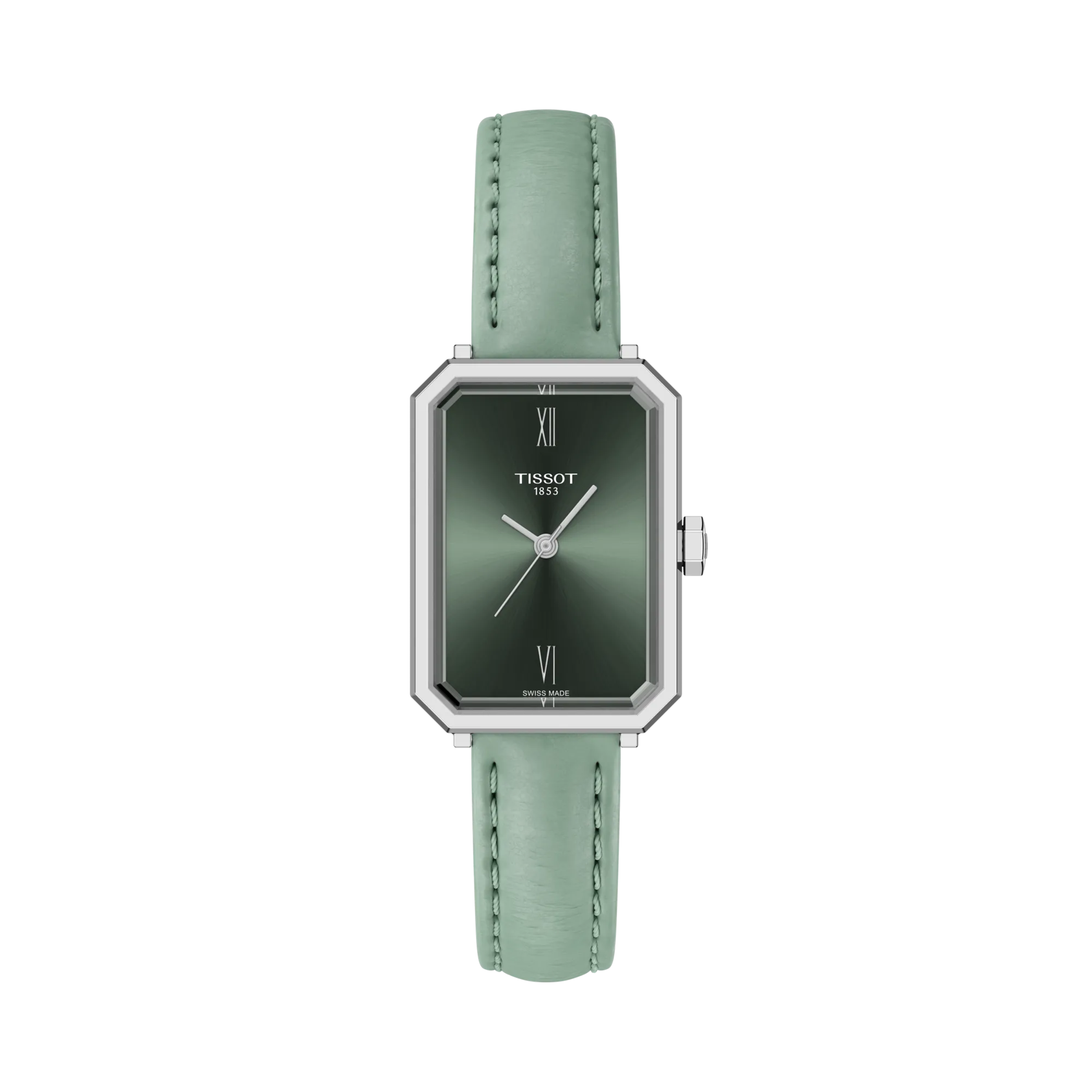 Front view of the watch Tissot SRV 30mm