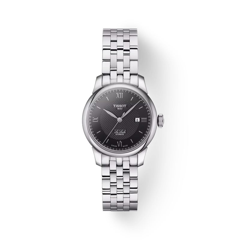 Front view of the watch Tissot Le Locle Automatic Lady (29.00) with shadow