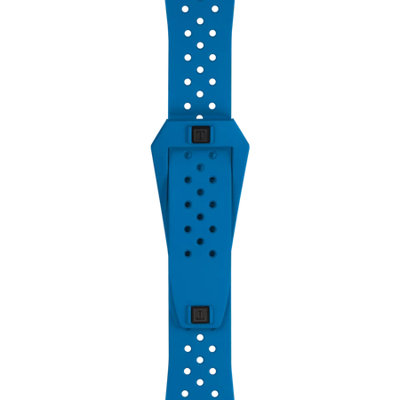Zoom on Tissot Official Blue Sideral Rubber Strap