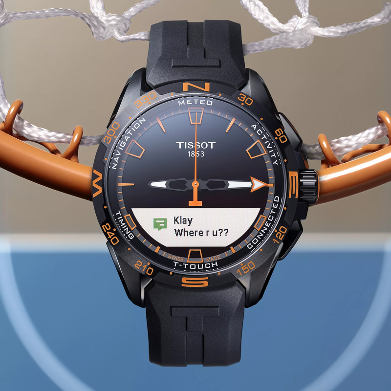 TISSOT T-タッチ コネクト ソーラー 47.5mm のカラー背景図