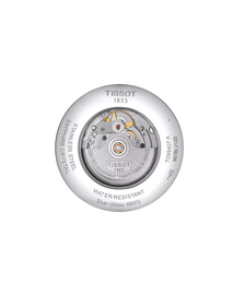 Back view of the watch case Tissot Chemin des Tourelles Powermatic 80