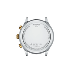 R&uuml;ckansicht des Geh&auml;uses der Uhr Tissot Chrono XL Classic