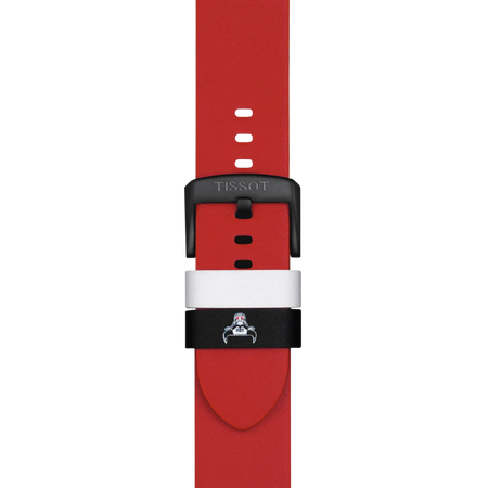 확대 티쏘 정품 NBA 레더 스트랩 Chicago Bulls 리미티드 에디션 22mm