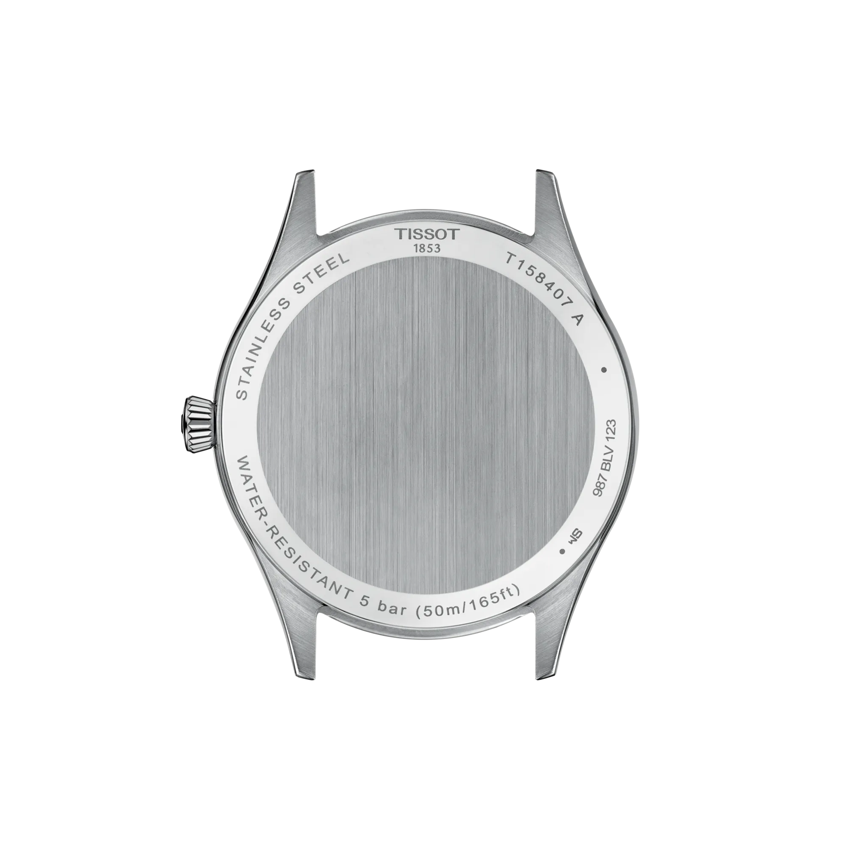 Back view of the watch case Tissot Classic Dream 40mm