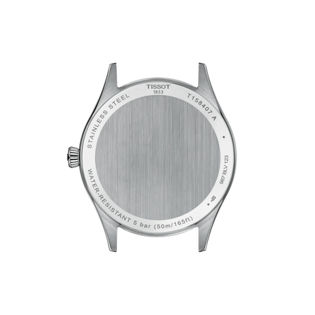 Back view of the watch case Tissot Classic Dream 40mm